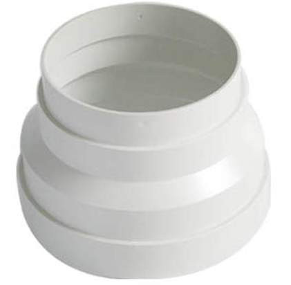 Reducteur Flexible / tuyau d'evacuation 125 / 150 mm