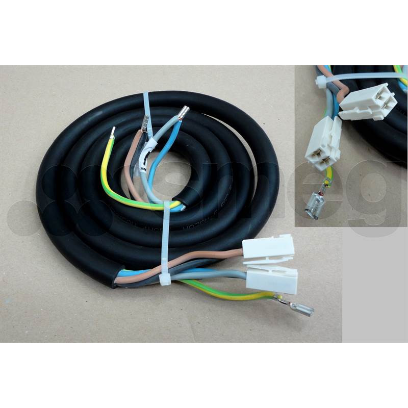 Câble D'alimentation 1,30m Pour Plaque Induction Sauter SPI4360B - Neuf D'origine