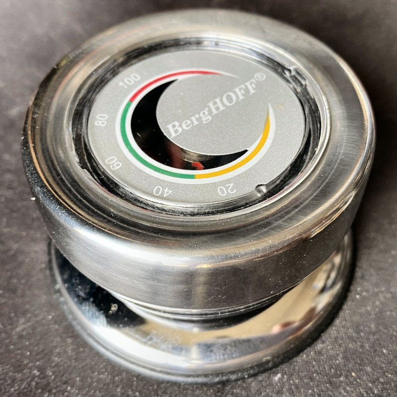 Kerafactum Lot de 3 poignées de rechange avec thermomètre thermique -  Poignée de rechange pour couvercle de casserole, Noir/Argenté : :  Cuisine et Maison