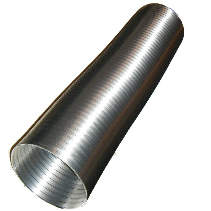 Tuyau d'évacuation / raccordement 200 mm ø en aluminium Hotte Novy Pièces détachées Emenager