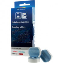 Pastilles détartrantes 2 en 1 pour machines à café et bouilloires Bosch Siemens 00311975